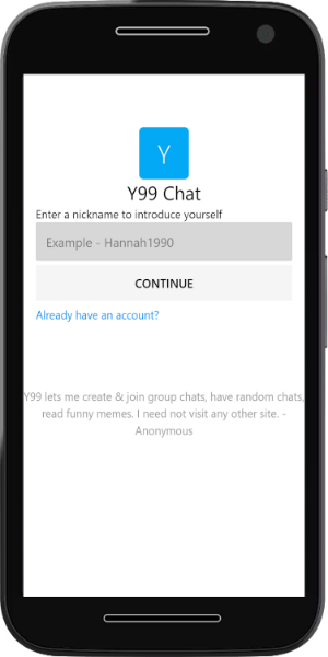 Y99 Chat - Your friend finder應用截圖第3張