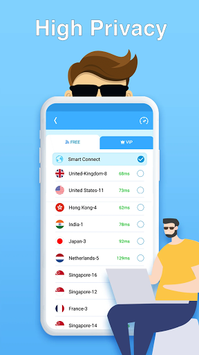 Super Master VPN Secure Proxy Ekran Görüntüsü 4