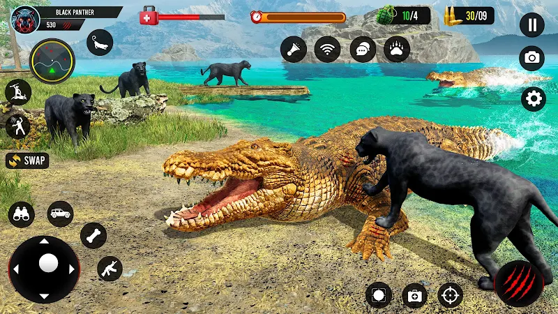 Black Panther Simulator Games Schermafbeelding 3