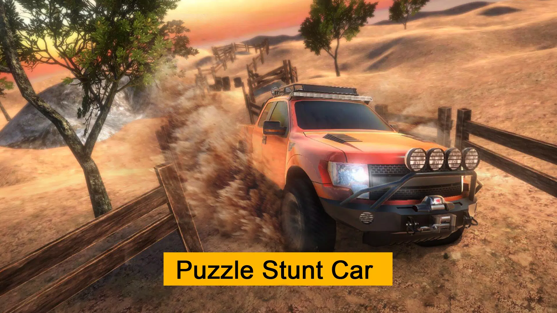 Puzzle Stunt Car Ảnh chụp màn hình 1