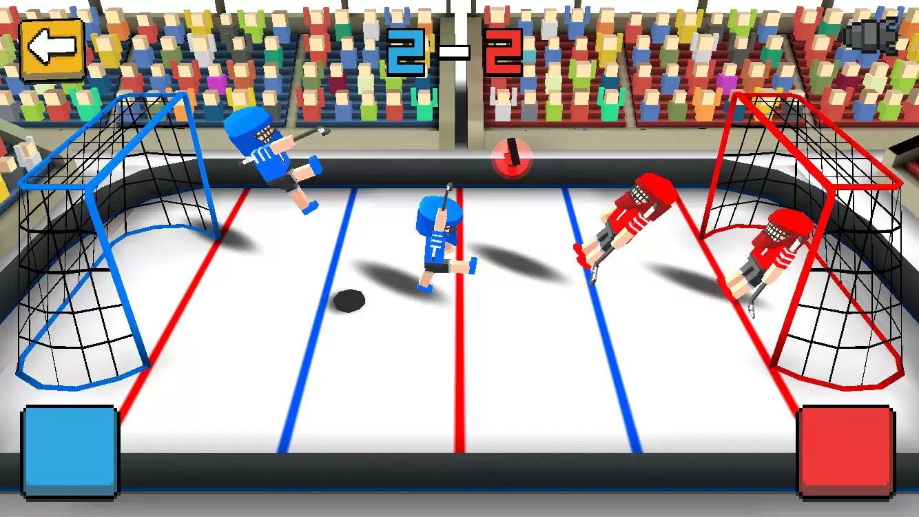 Cubic Hockey 3D Captura de pantalla 4