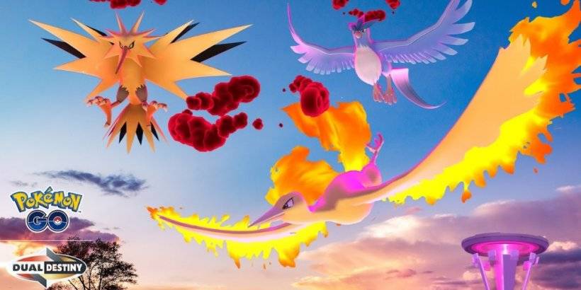 Legendary Pokémon Dynamax Raid Trio Swoops into Pokémon Go