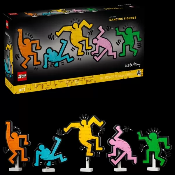 LEGO ART: Keith Haring - Nhân vật nhảy múa
