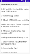 HDMI connector screen cast tv Screenshot 4