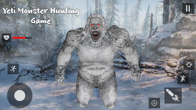 Bigfoot Yeti Hunt & Survival Скриншот 3