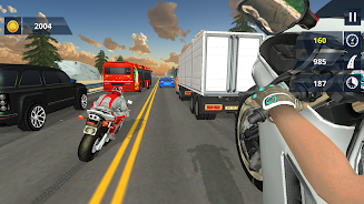 Endless Moto Traffic Racer 3D ဖန်သားပြင်ဓာတ်ပုံ 4