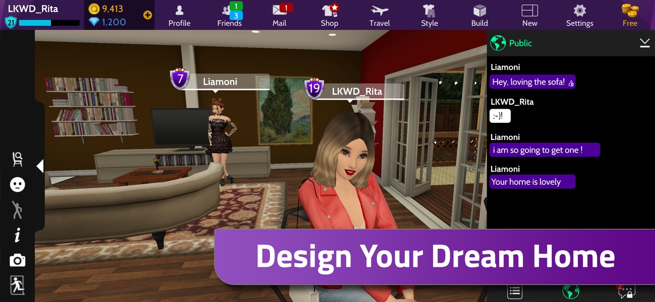 Avakin Life Screenshot 2