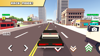 Blocky Car Racer - racing game Screenshot 4