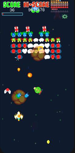 Galaxiga Retro Arcade Action Screenshot 2