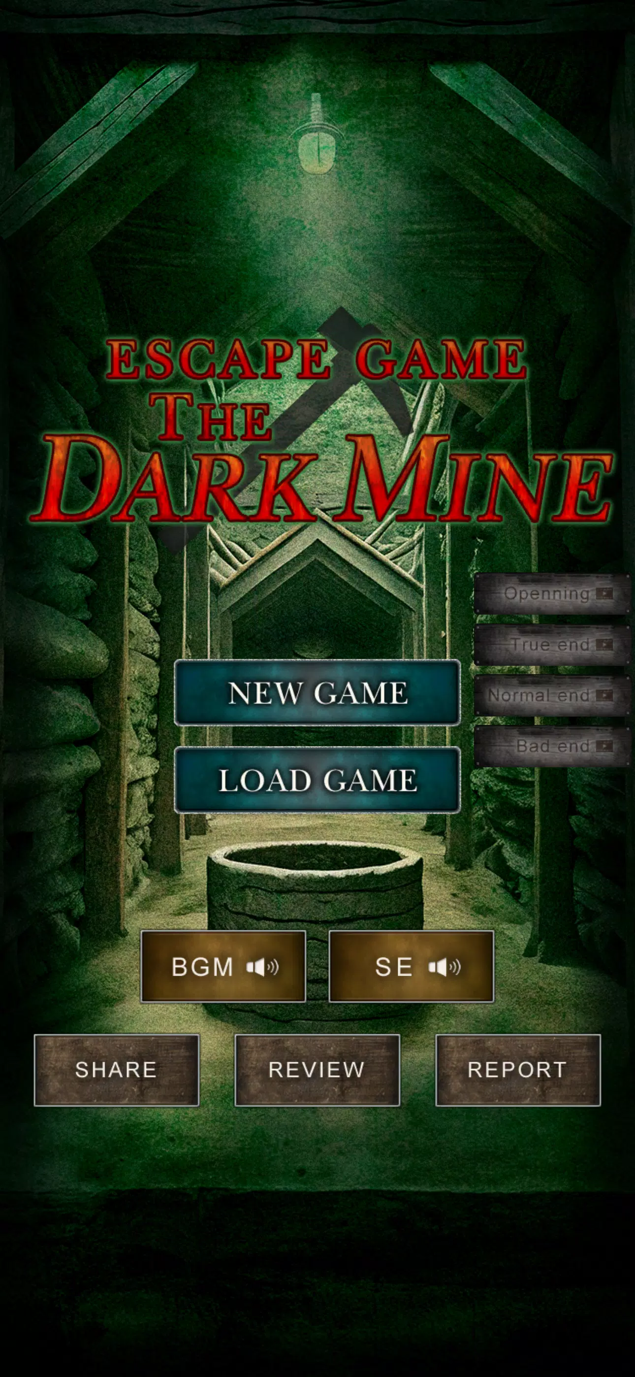 Escape Game THE DARK MINE Capture d'écran 1