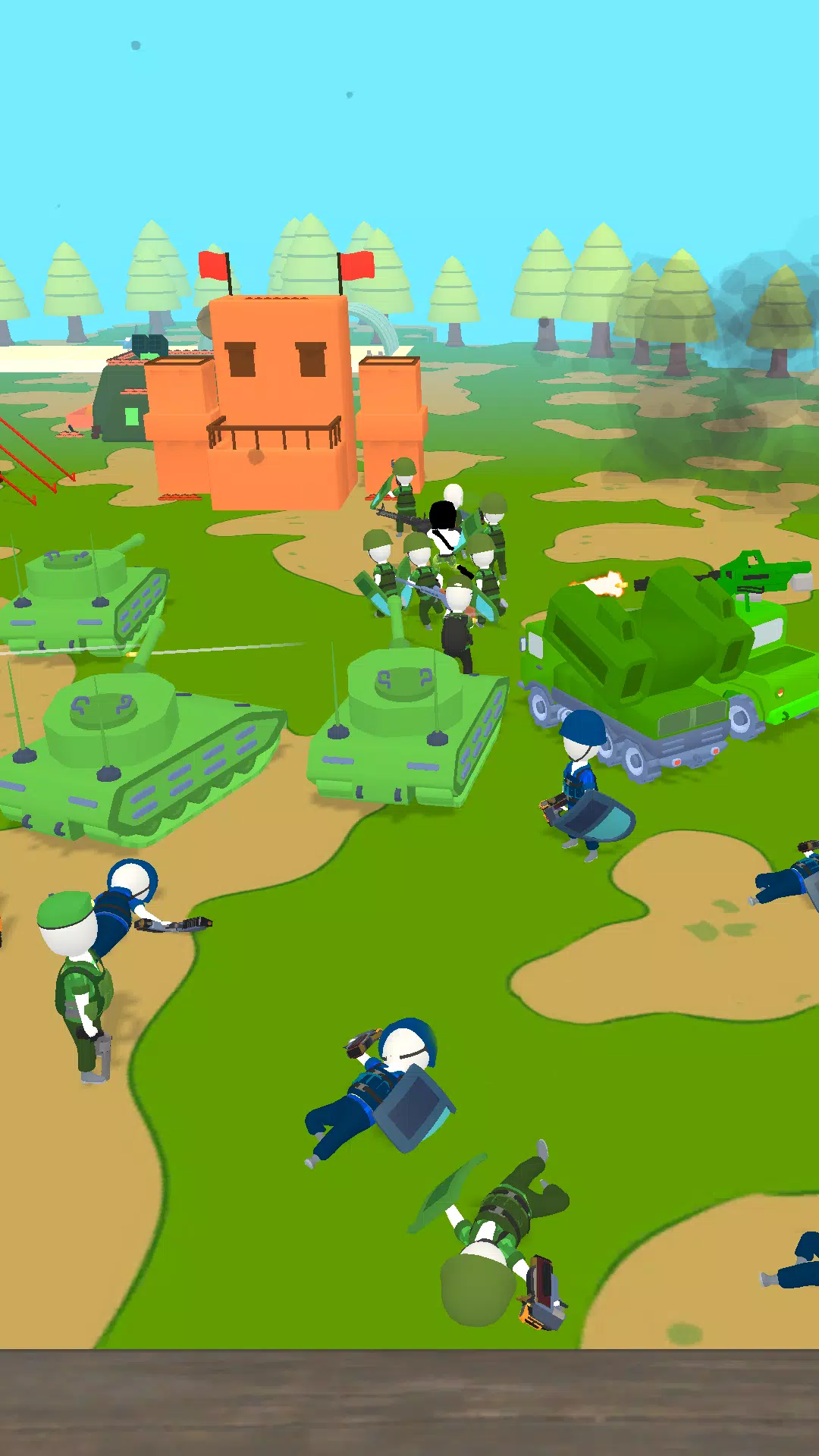 Island Warfare 3D: Guns’ Land Captura de pantalla 3