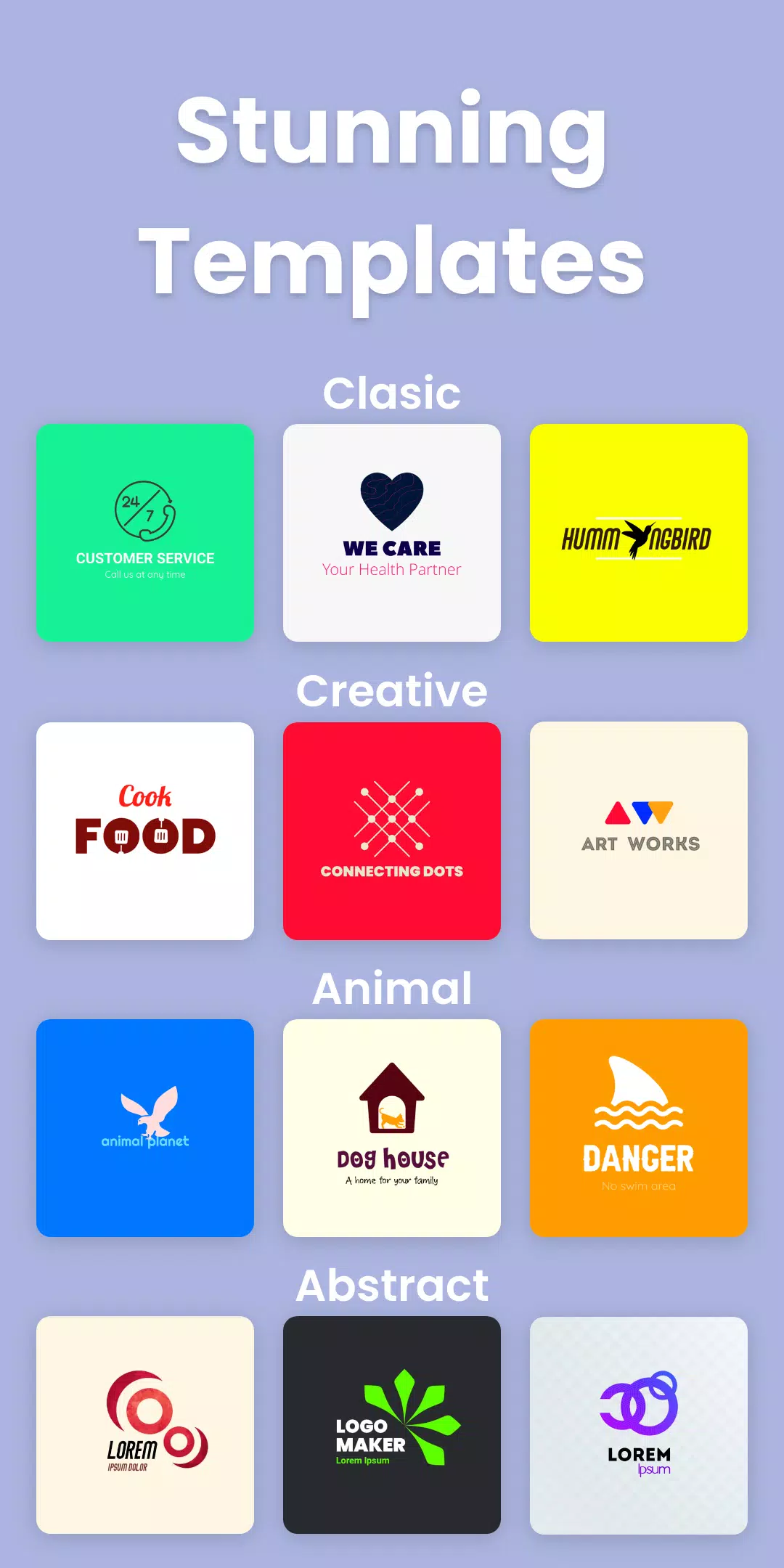Logoshop - Logo Maker Free & Graphic Design App Screenshot 1