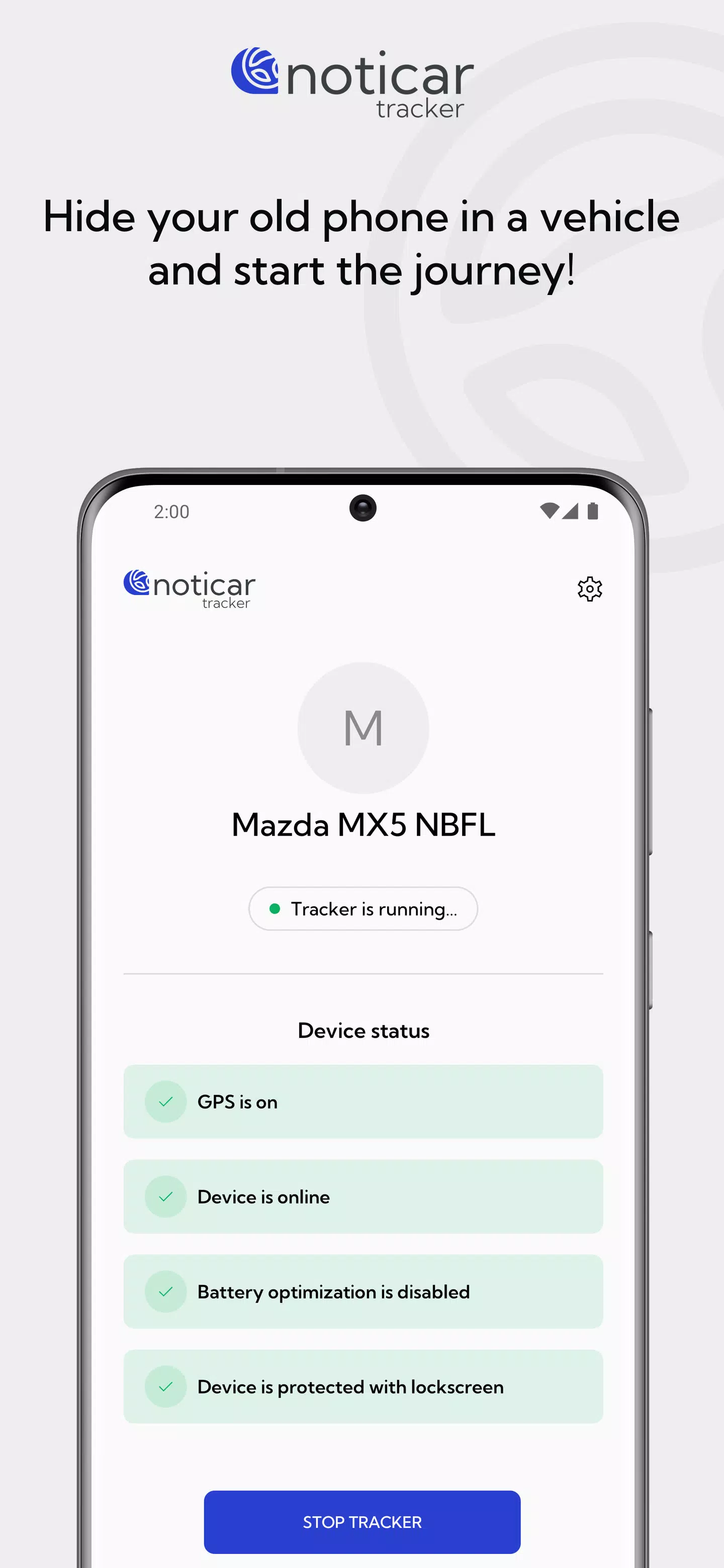 noticar tracker Captura de tela 2