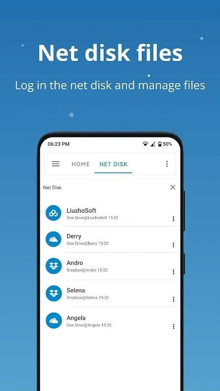 BD File Manager File Explorer Schermafbeelding 1