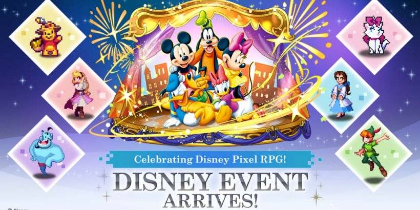 Puzzle & Dragons begrüßt Mickey, Pooh, Ariel und mehr in Disney Pixel RPG Crossover