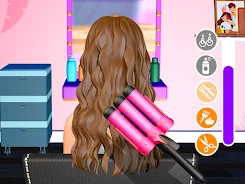 Hair Salon Makeover Girl Games Ảnh chụp màn hình 3