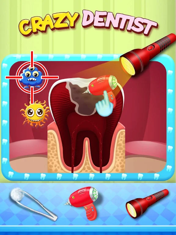 Mouth care doctor dentist game ภาพหน้าจอ 1