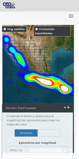 GeoInfoMex Captura de pantalla 4