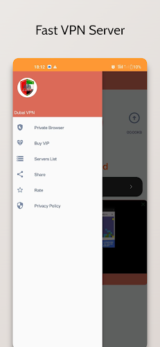 Dubai VPN - High Speed Proxy Captura de tela 1