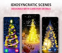 Christmas Tree Live Wallpaper Скриншот 3