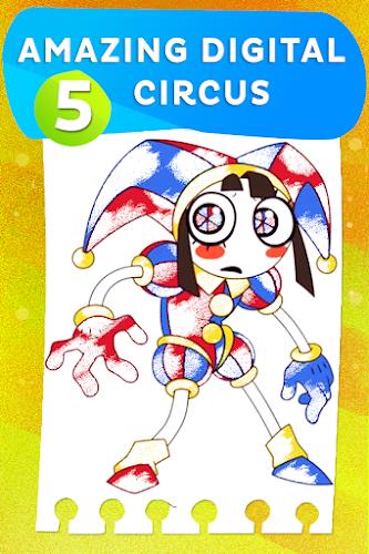 Amazing Digital Circus colorin ภาพหน้าจอ 1