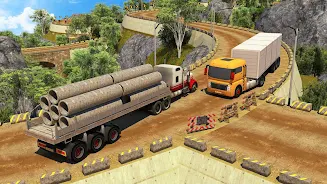 Offroad 18 Wheeler Truck Drivi স্ক্রিনশট 4