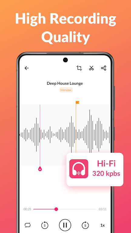 Voice Recorder & Voice Memos Mod Zrzut ekranu 3