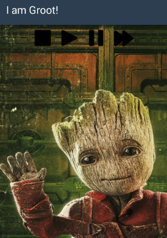 I am Groot Button Screenshot 3