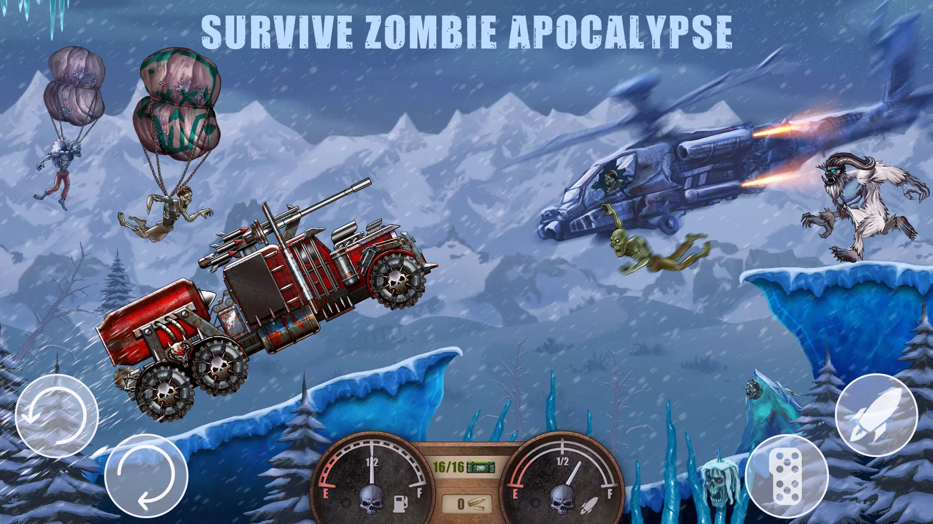 Zombie Hill Racing スクリーンショット 2