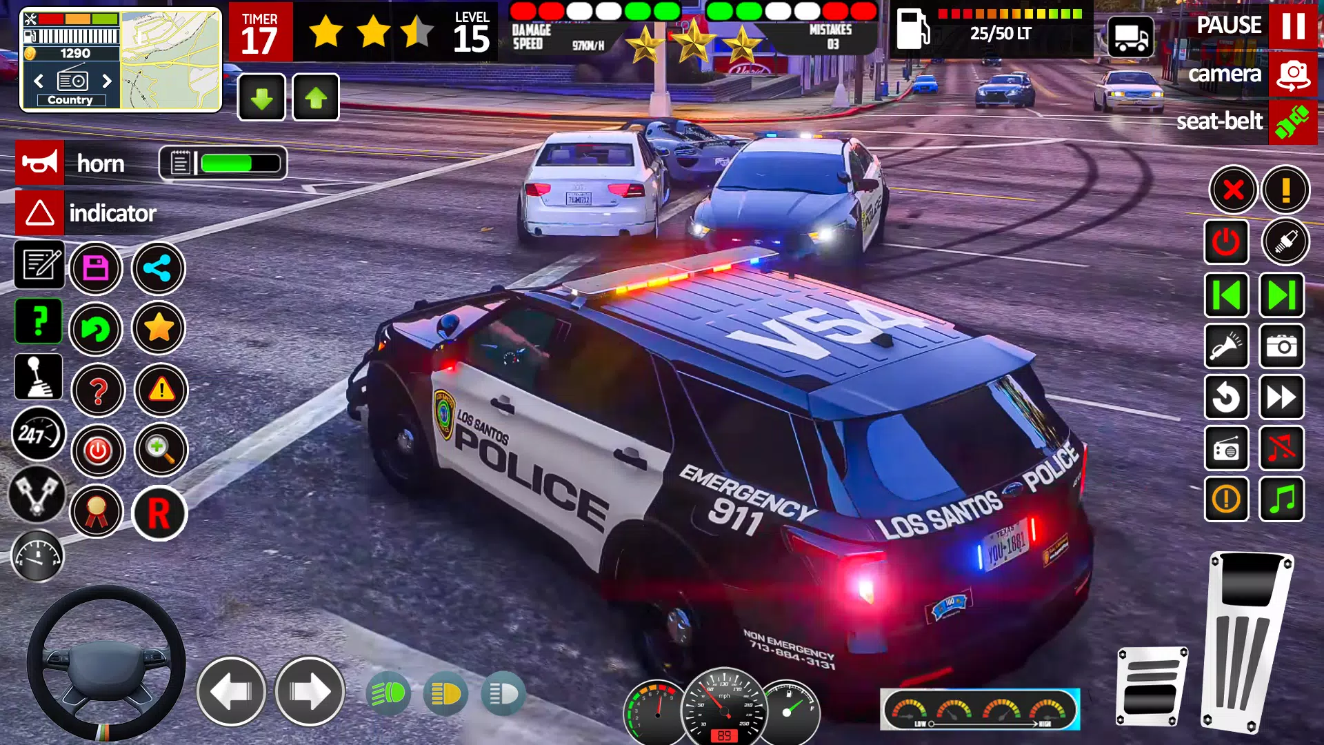 Car Chase Game Cop Simulator スクリーンショット 4