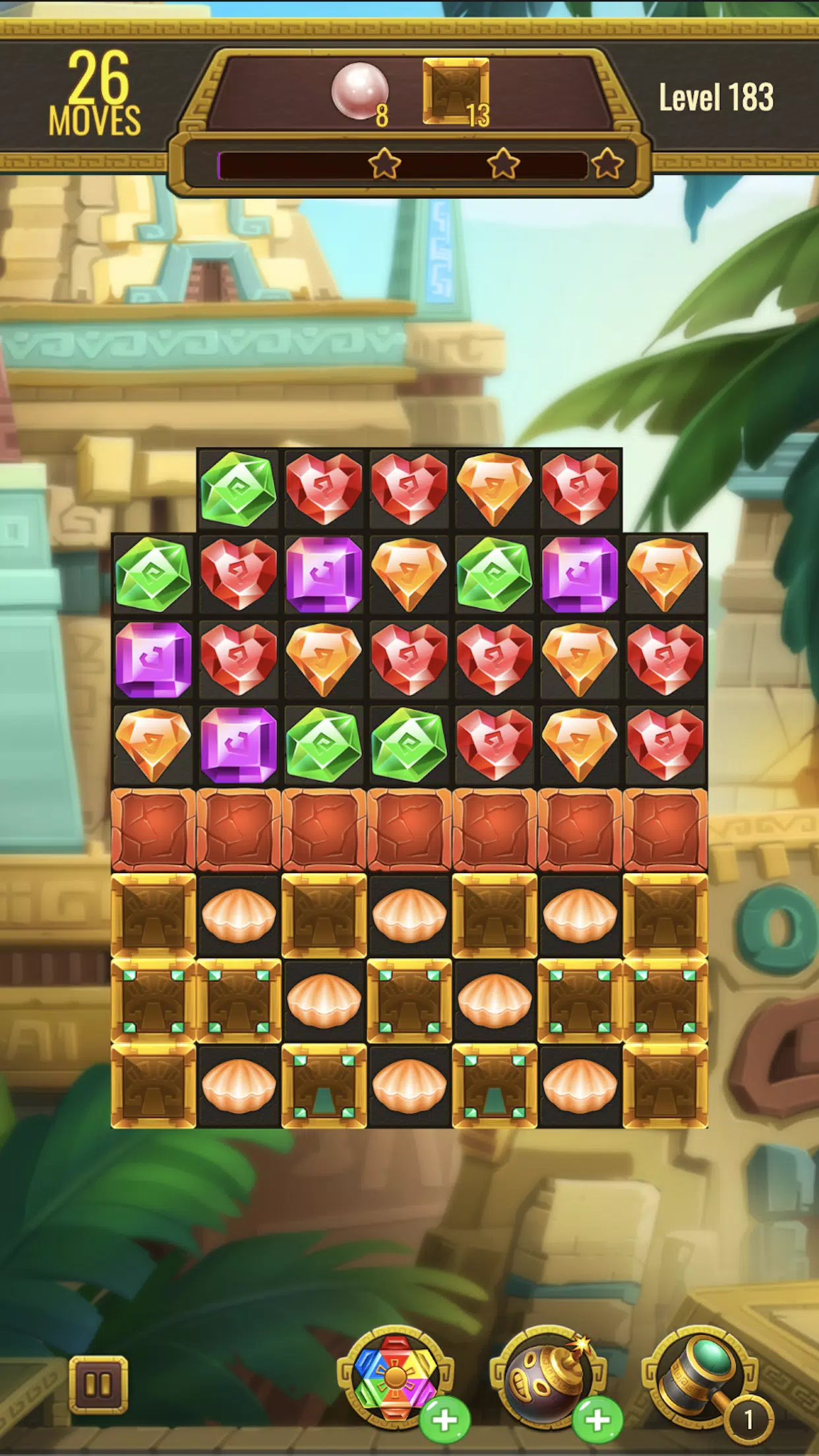 Jewels Maya Quest: Gem Match 3 ภาพหน้าจอ 4