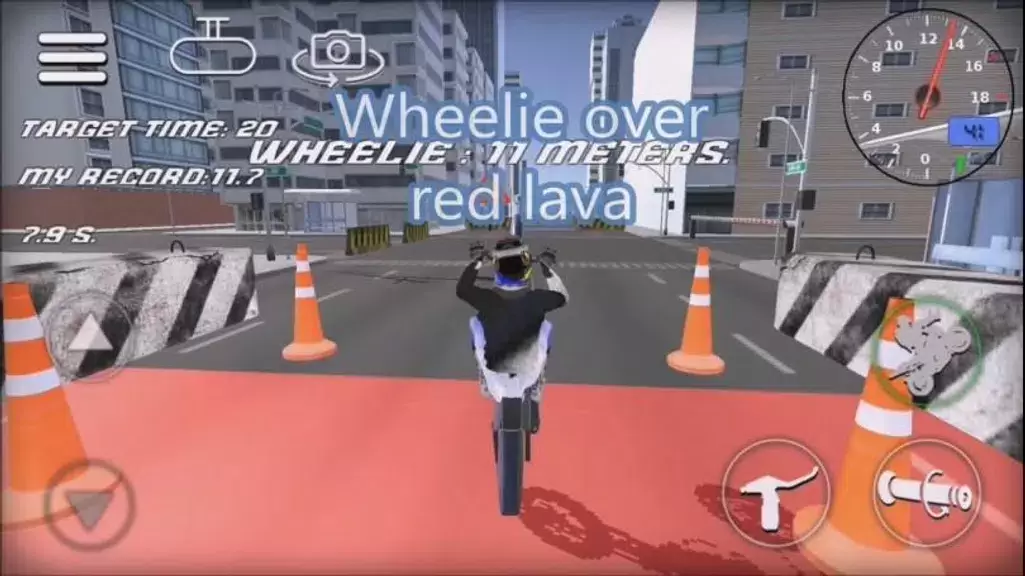 Wheelie Bike 3D game ภาพหน้าจอ 4