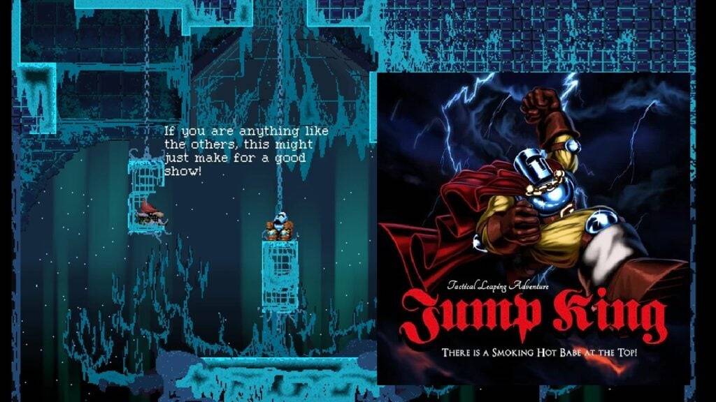 Jump King, platformówka 2D, Soft uruchamia na Androidzie z dwoma rozszerzeniami