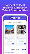 uWorkin Jobs Capture d'écran 2