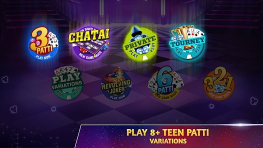 Teen Patti Octro 3 Patti Rummy Captura de tela 1