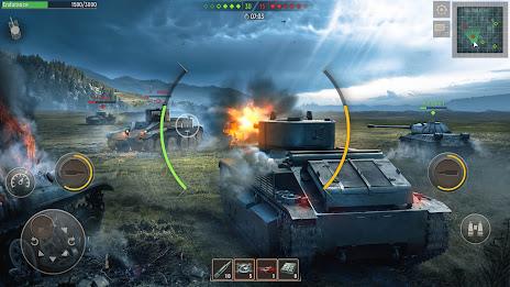 Battle Tanks: Panzer Spiele Captura de tela 2