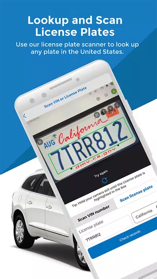 Schermata VIN Decoder & License Plate 3