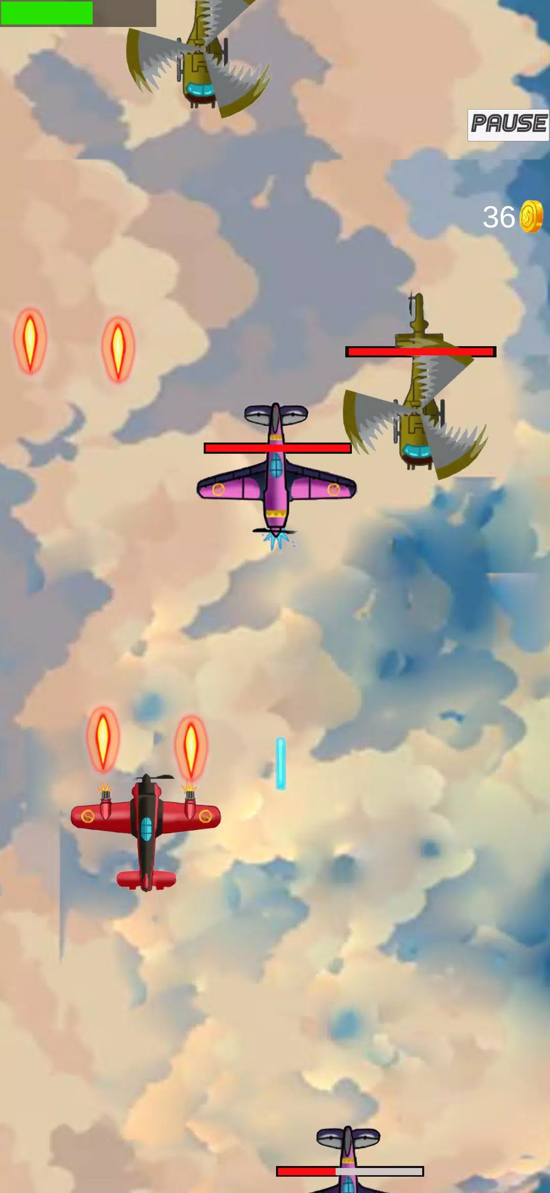 Jet Fighting - Sky Flying 스크린샷 3