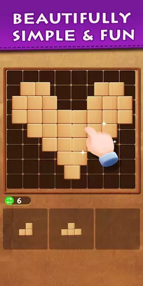 Wood Block Puzzle Classic Game Скриншот 4