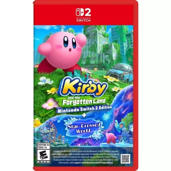 “柯比和被遺忘的土地 +恆星越過的世界預訂現在可用於Nintendo Switch 2”