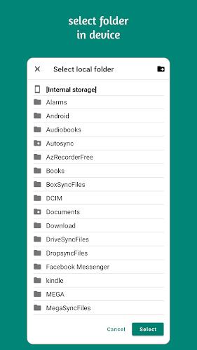 Autosync - File Sync & Backup स्क्रीनशॉट 2