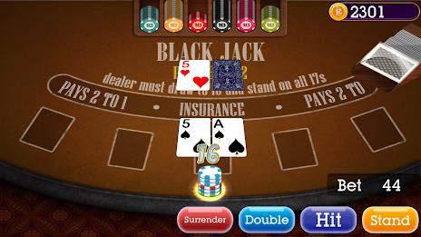 Casino Blackjack Schermafbeelding 1