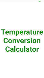 Temperature Converter Скриншот 2