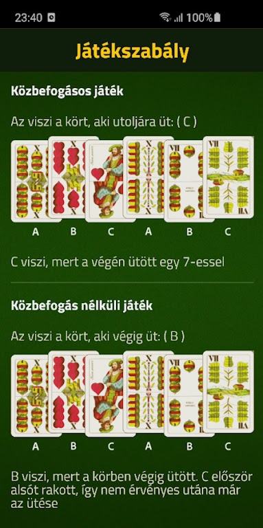 Zsirozas - Fat card game Screenshot 3