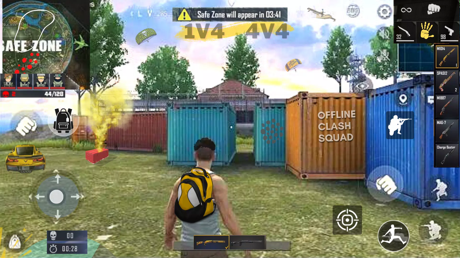 Offline Clash Squad Shooter 3D Screenshot 2