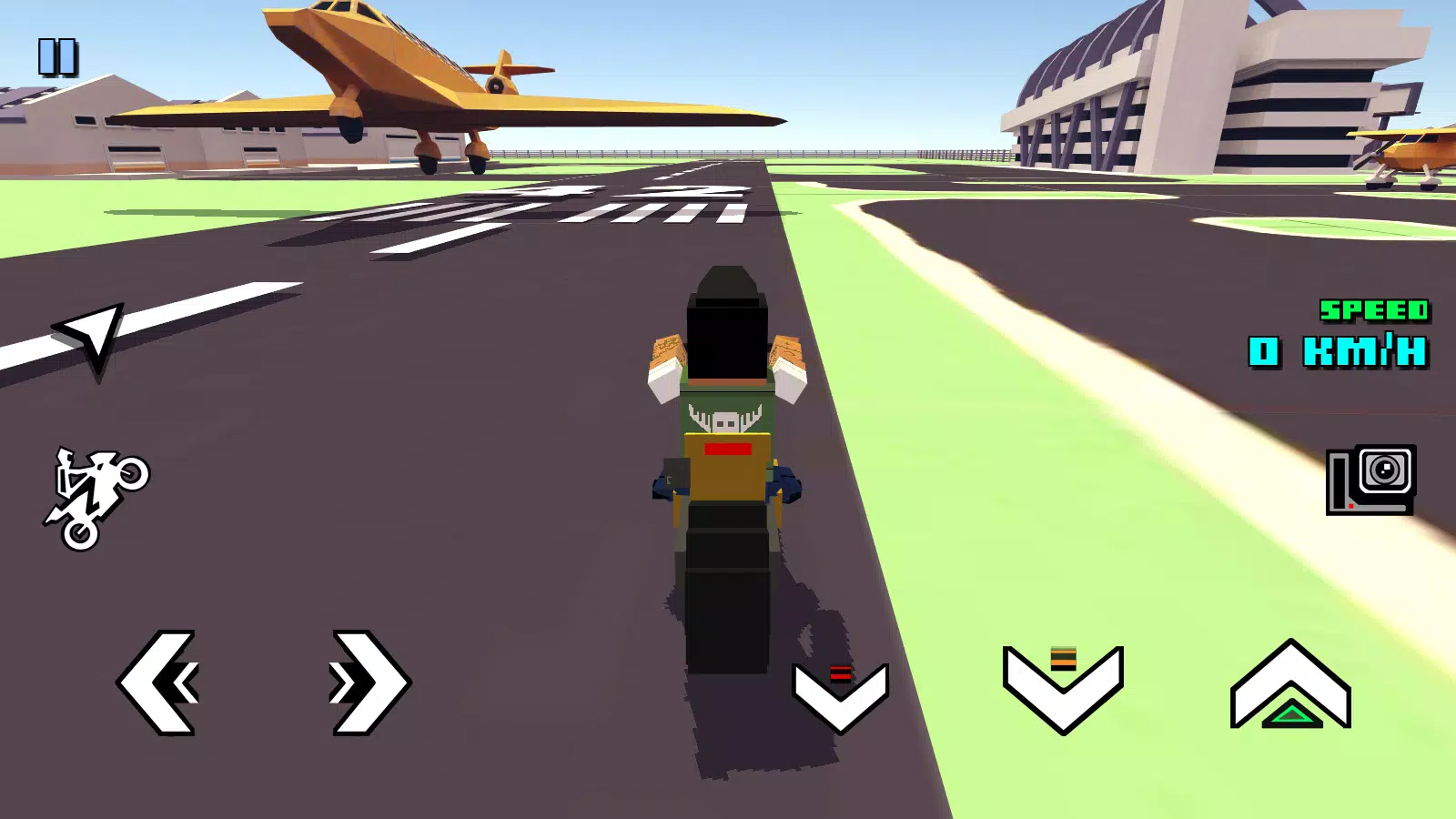 Blocky Moto Racing Скриншот 4