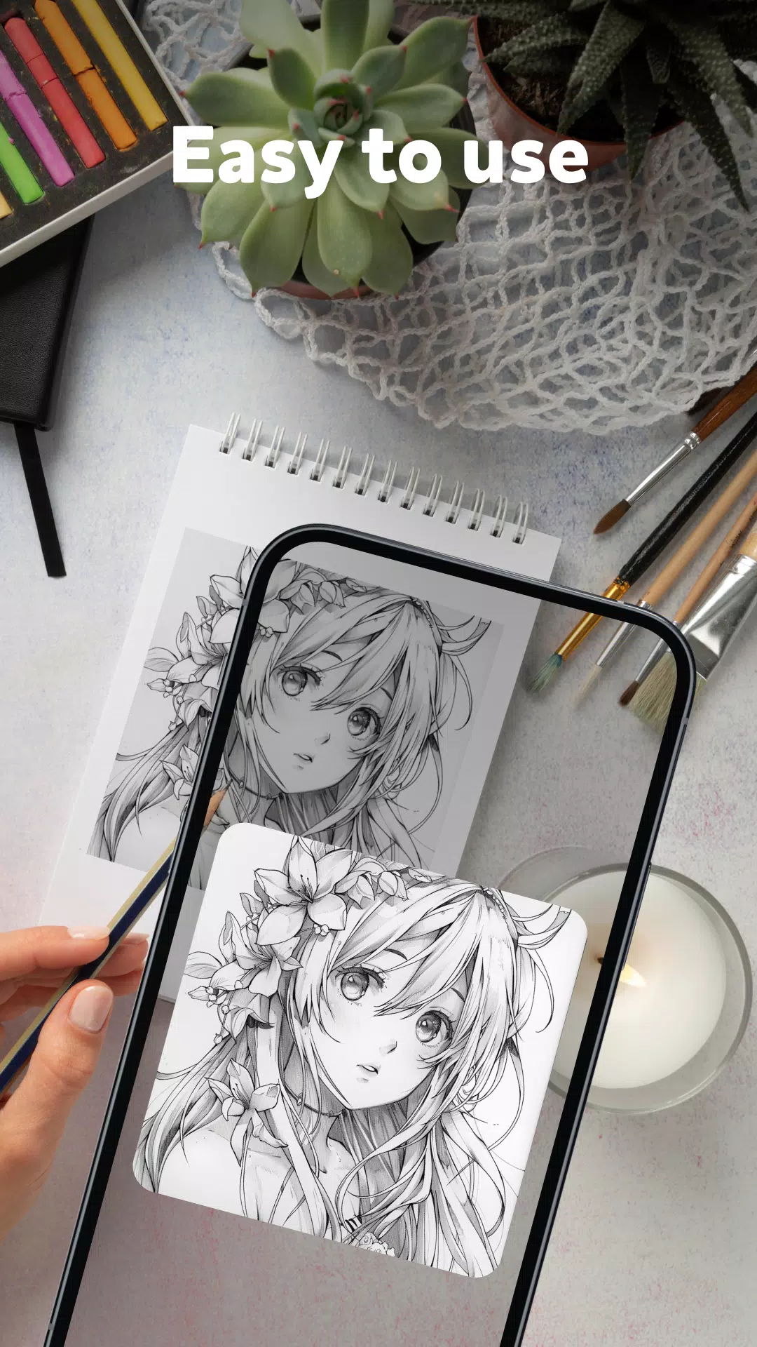 Sketch Photo: Learn to Draw Capture d'écran 2
