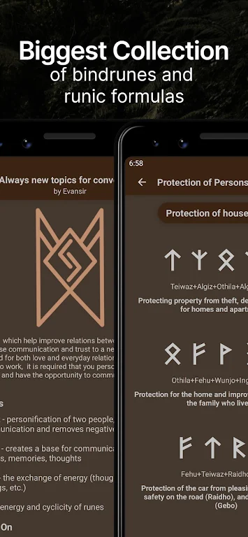 Schermata Runic Formulas: Runes, Amulets 2