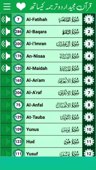 Quran Urdu Translation +audio Capture d'écran 2