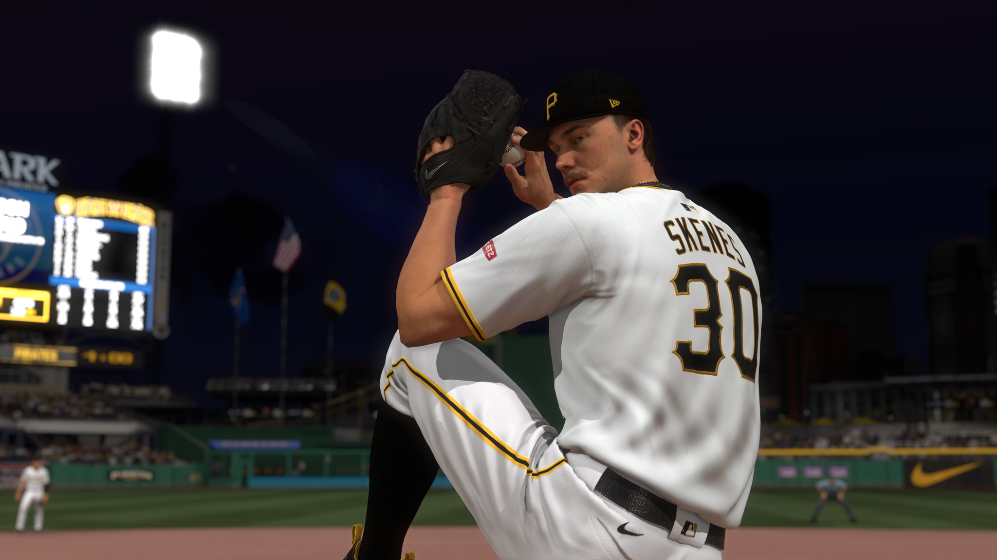 Configurações ideais de arremesso para MLB o show 25